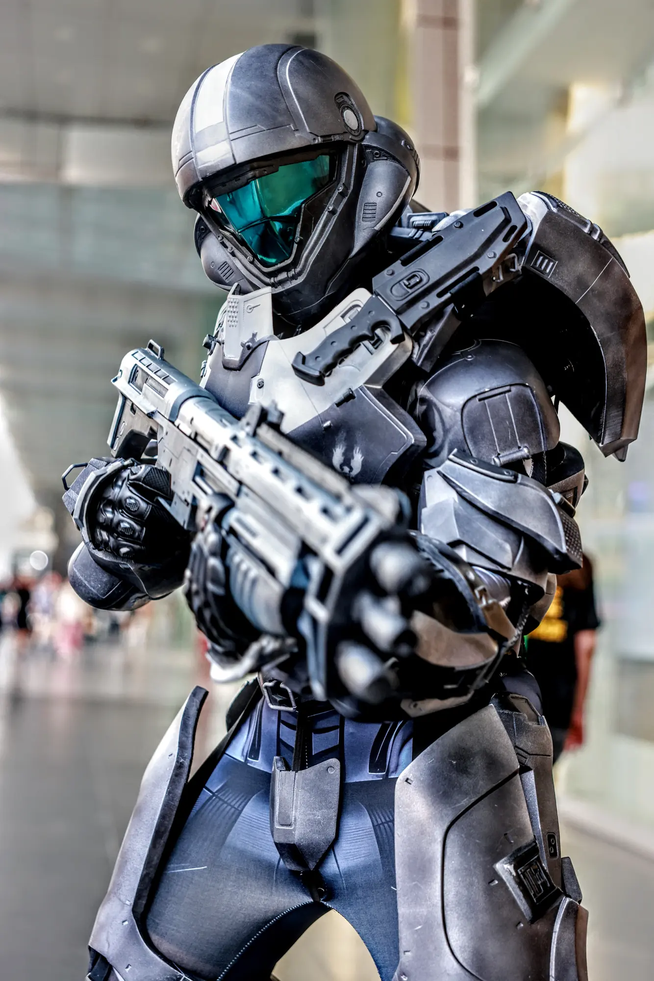 Full Spartan armor set, worn
